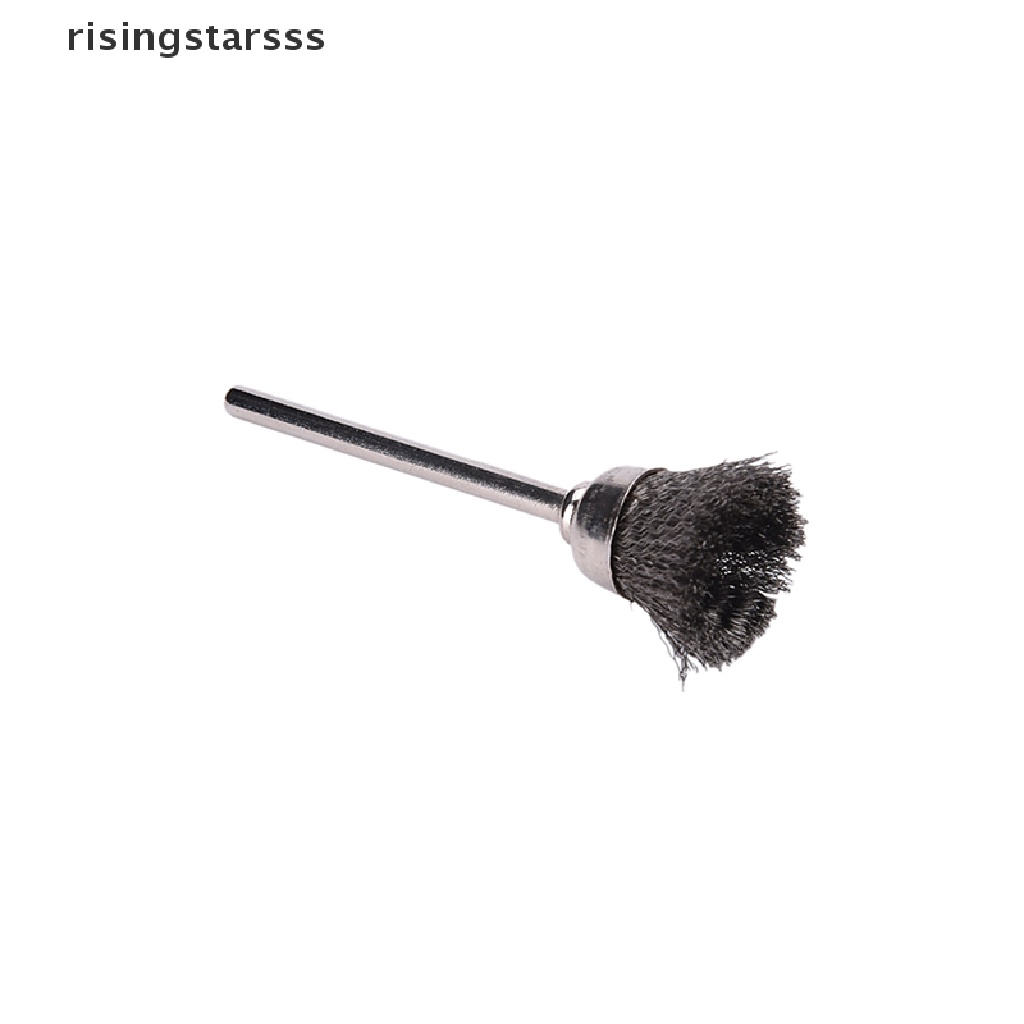 Rsid Span-new 10PCS Stainless Steel Wire Cup Mini Brush Cocok Dremel Rotary Alat Aksesori 13mm Jelly