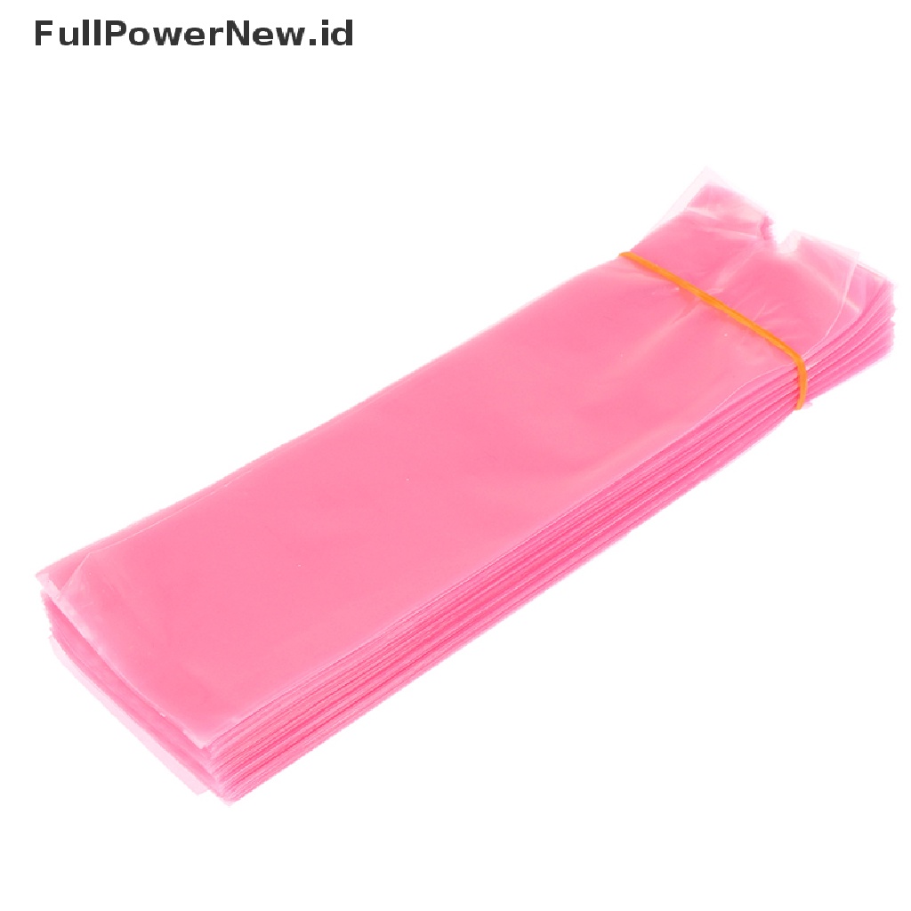 Power 200Pcs Klip Tato Merah Muda Sekali Pakai Cord Sleeves Bags Covers Untuk Mesin Tato ID