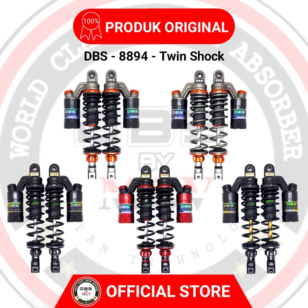 [ BISA COD ] Shock Tabung DBS 8894 GP SERIES YAMAHA AEROX 155 NEW NMAX 2020 2021