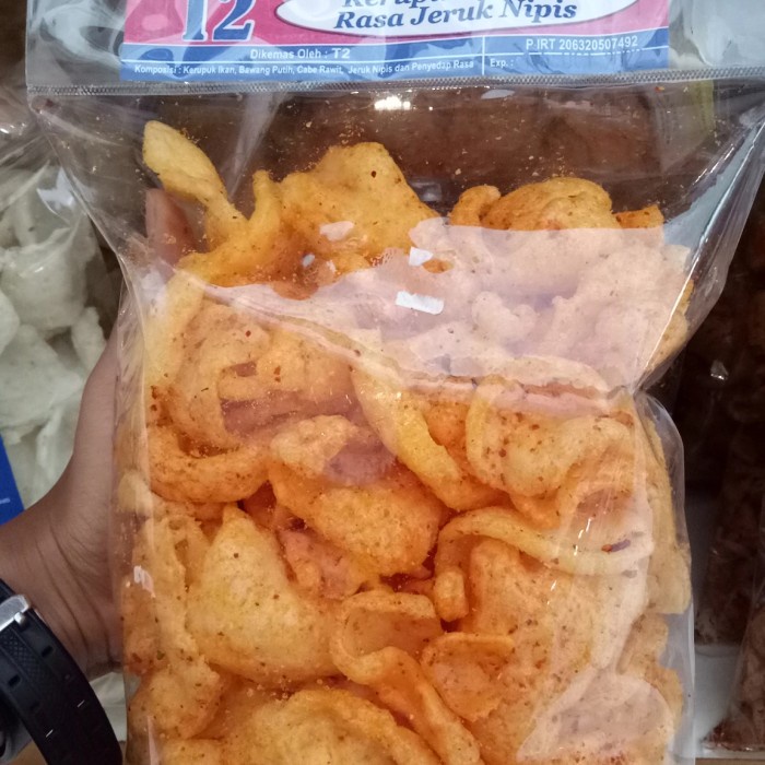 

Kerupuk Seblak Pedas Jeruk Nipis - Pedas
