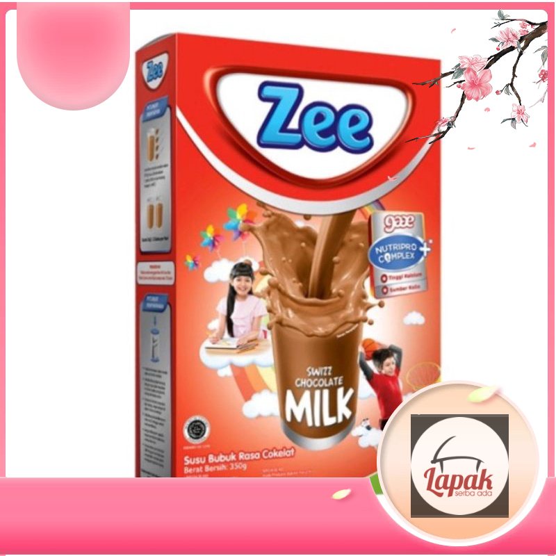 

Zee susu bubuk 350gr coklat / vanila