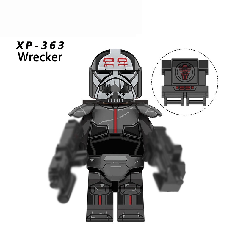 Star Wars Mini Figure Destroyer Front Sight Echo Hunter Teknisi Puzzle Rakitan Blok Bangunan Mainan