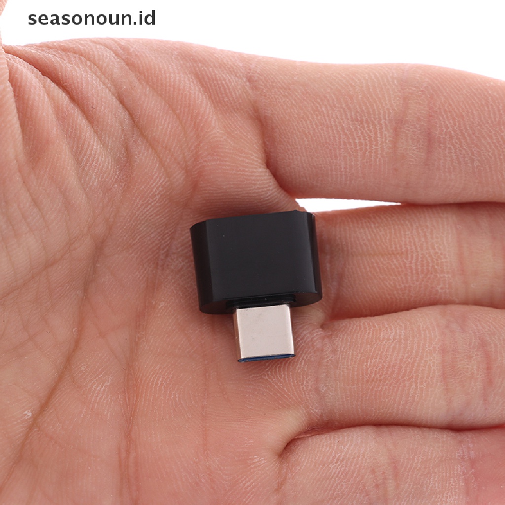 Seasonoun Type-c OTG adapter Handphone U disk tablet mini card reader.