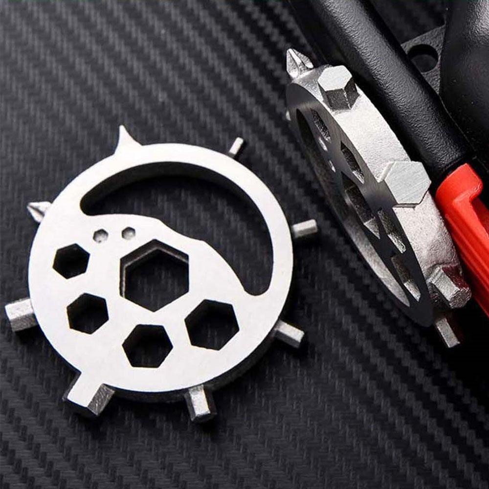 [Elegan] Snowflake Spanner Portable Bulan Bintang Torsi Alat Tangan Pemeliharaan Multi-Fungsi Hexagonal Obeng