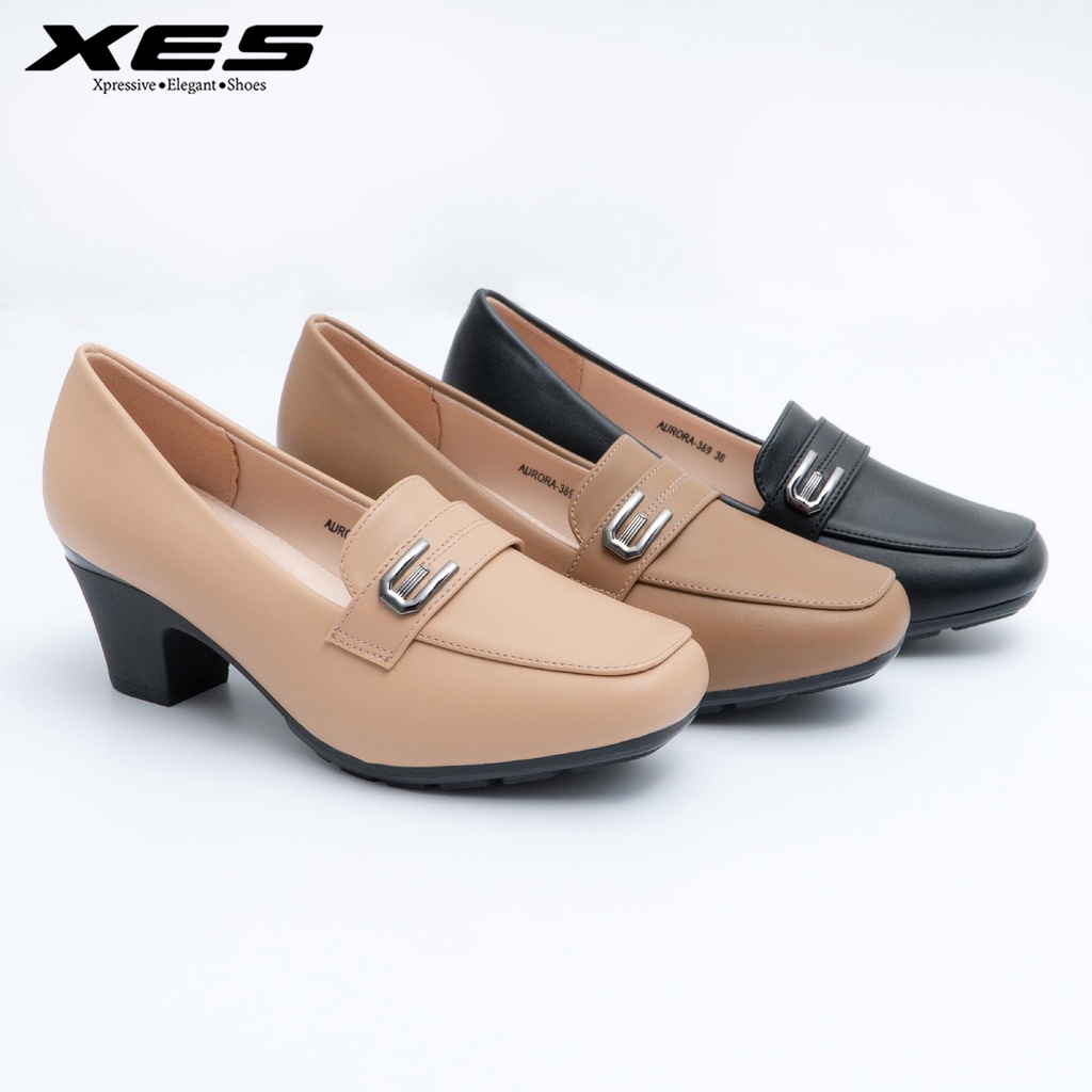 XES AURORA-389 / Sepatu Pantofel Kerja Wanita