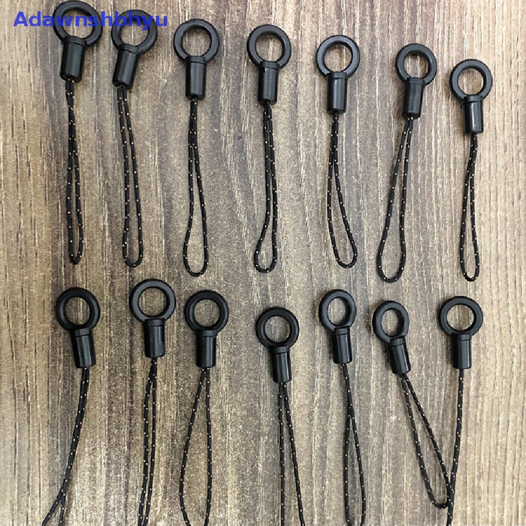Adhyu Gesper Tali Hitam Kecil DIY Aksesoris Shell Ponsel Lanyard Universal ID