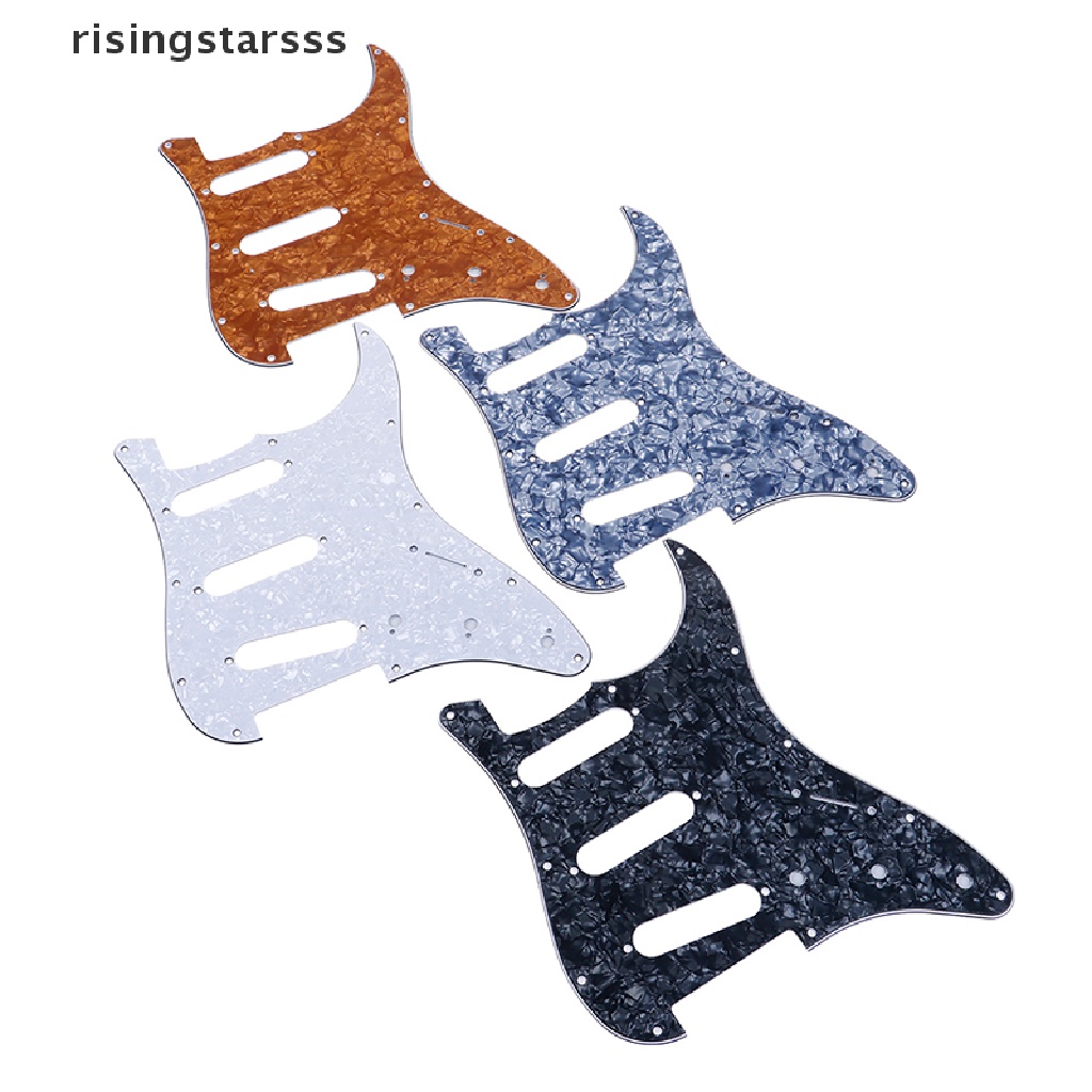 Rsid Span-new Plat Gores pickguard Gitar Elektrik Untuk stratocaster Jelly
