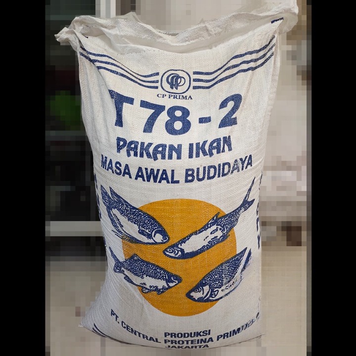 T78-2 Pelet Pakan Makanan Ikan Benih Bibit Ikan Nila Gurame Lele T78-2 Repack 1kg