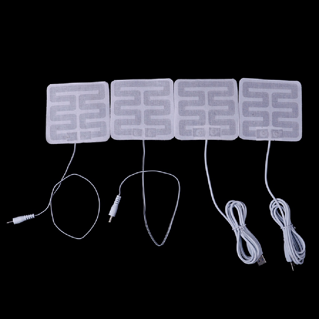 Beyen 1pasang 5V Usb powered heated pads winter warm gloves electric hand warmer pads ID