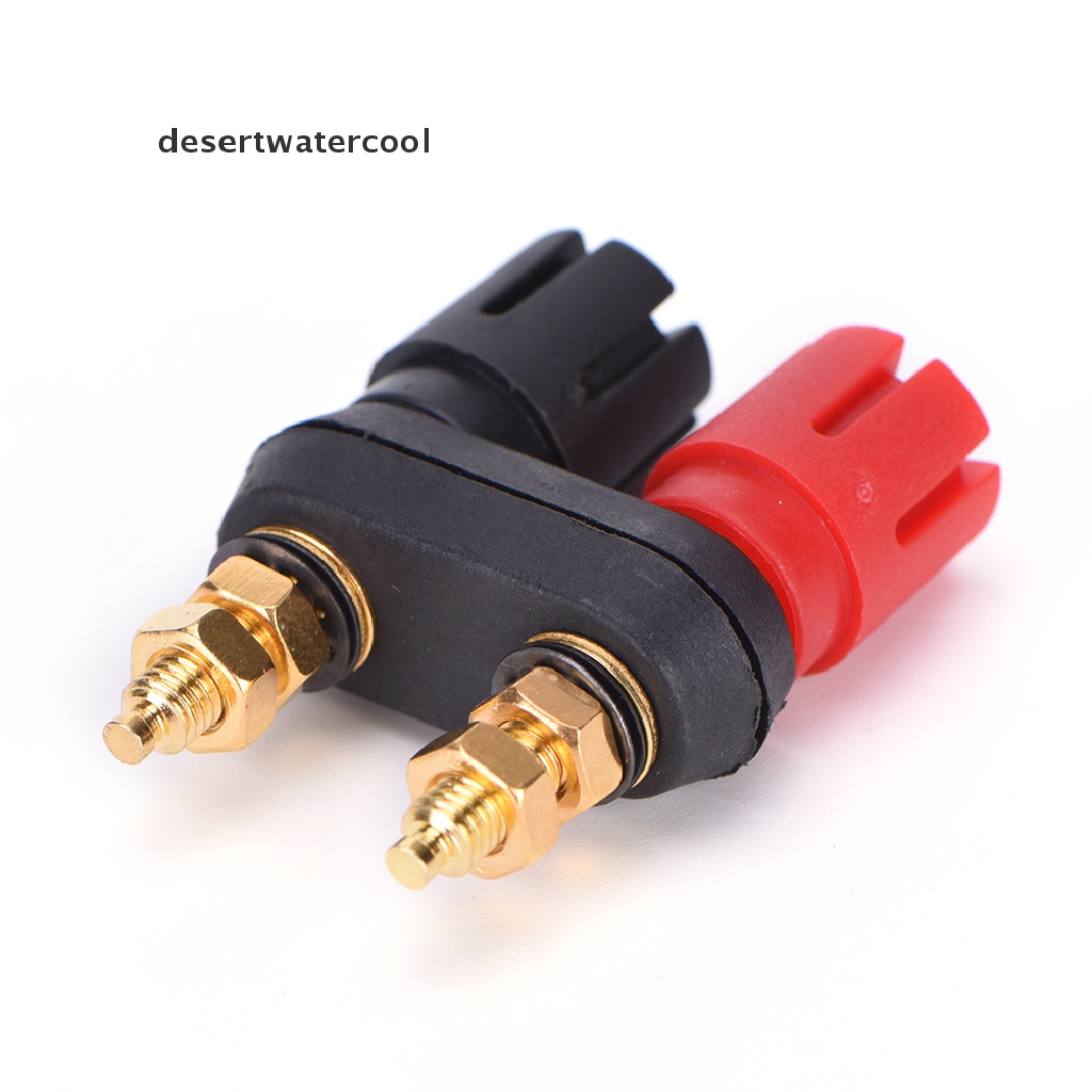 Deid Tiang Pengikat Terminal Colokan Pisang Dual Female Untuk Speaker Amplifier 4MM Hot Sale Martijn