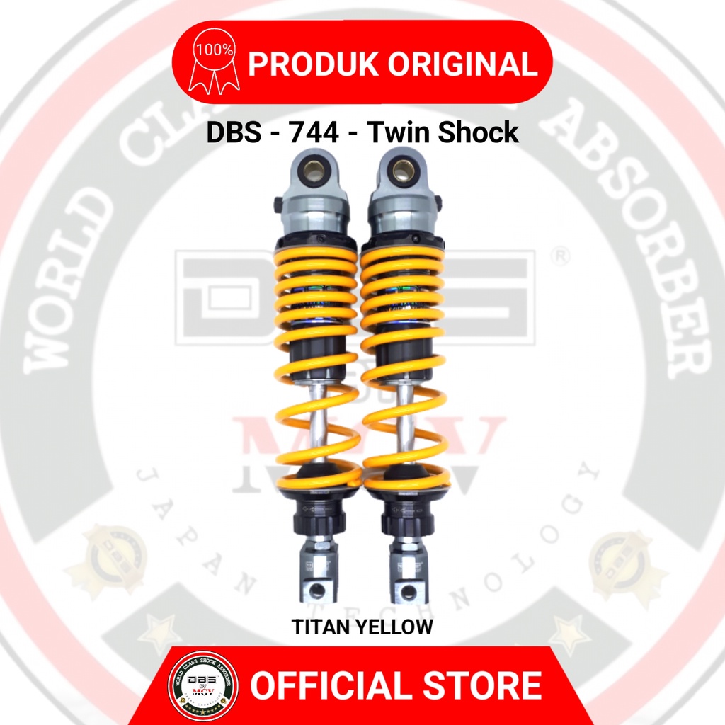 [ BISA COD ] Shock Non Tabung DBS 744 CNC SERIES Yamaha AEROX 155 NOUVO Z