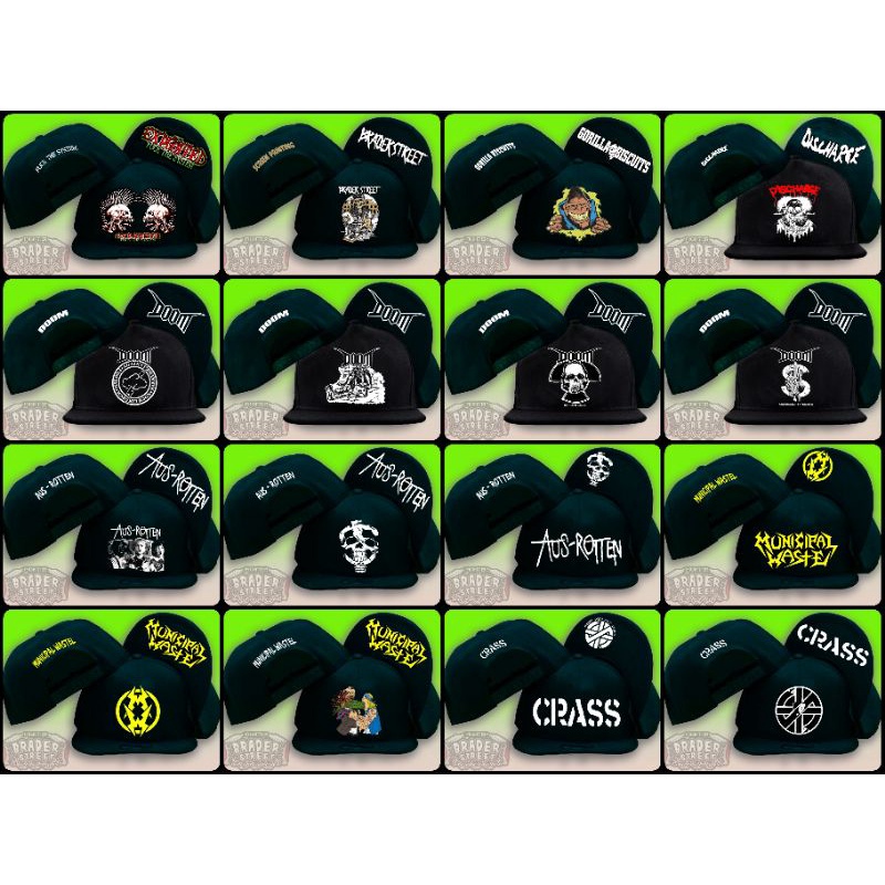 grosir topi snapback,jual perlusin 12 pcs,grosir topi,topi ceper,topi snapback,topi band punk