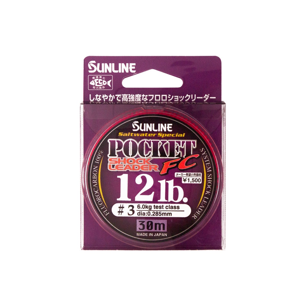 Senar Pancing Benang Leader SUNLINE POCKET SHOCK LEADER FLUOROCARBON