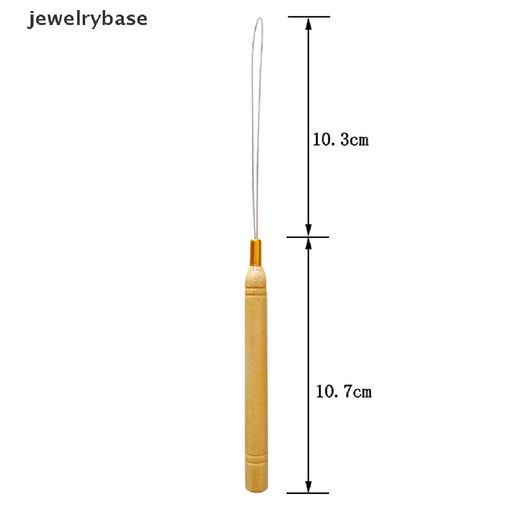 [jewelrybase] 2pcs Micro Ring Loop Tool Threader Menarik Untuk Alat Ekstensi Rambut Manusia Butik