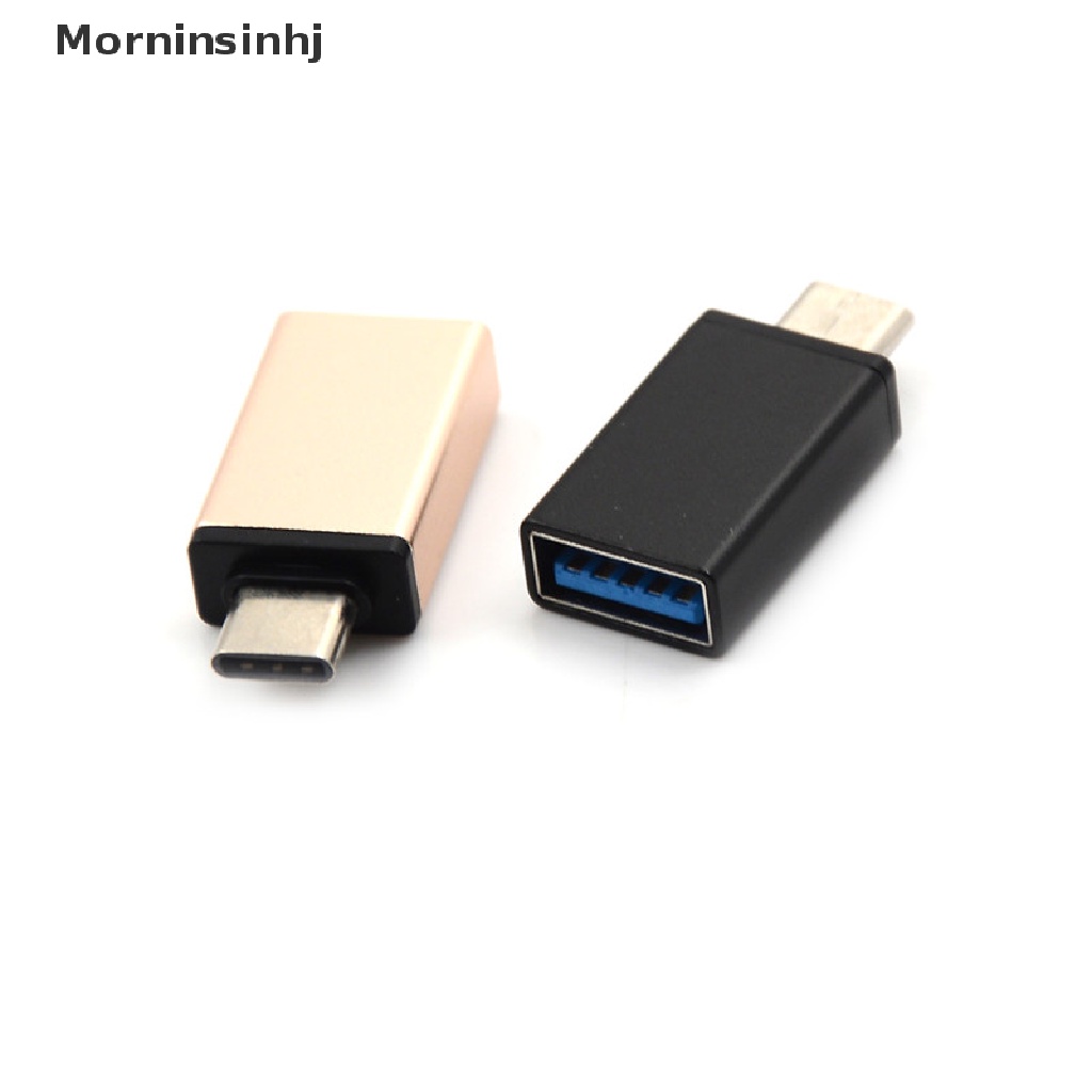 Mornin 1Pc Adaptor Sinkronisasi Data OTG Pria Ke USB 3.0 Female USB Untuk Ponsel Macbook id