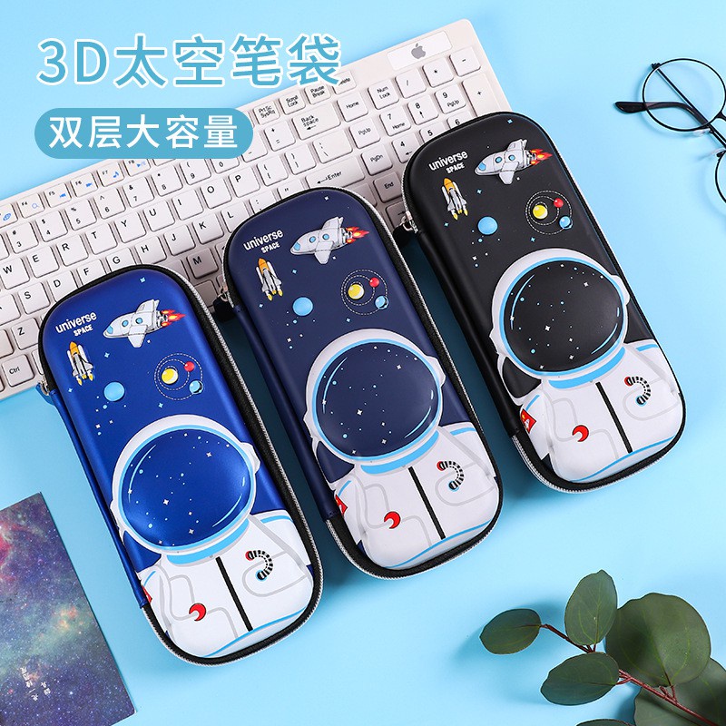 

Kotak Pensil 3D motif Astronot Tempat Pensil Pencil Case