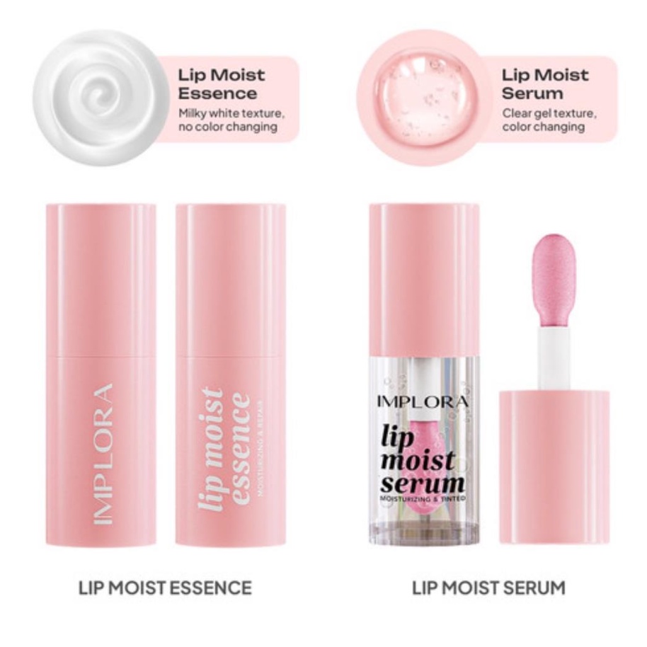 IMPLORA LIP MOIST ESSENCE &amp; LIP MOIST SERUM