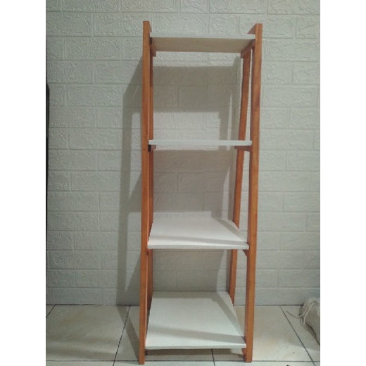 Rak Susun Bunga / Tas / cupang, dll minimalis Bahan Kayu solid