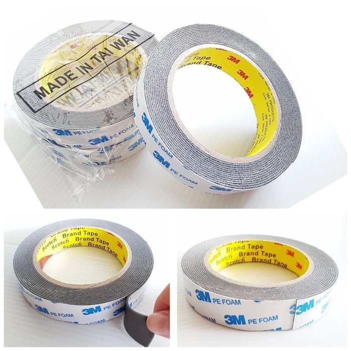 

3M Double Tape Busa Putih 3 m Pe Foam Tape 19mm x 4meter