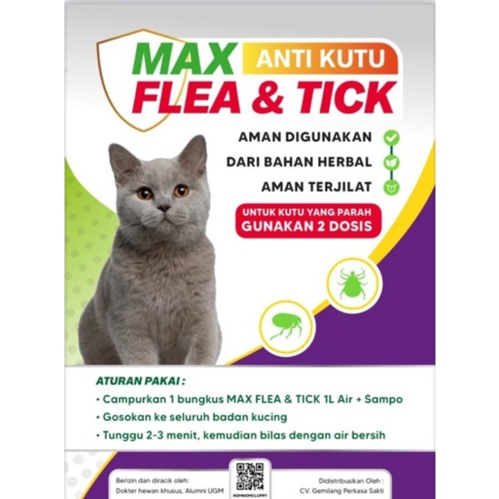 Max Anti Kutu Obat Anti Kutu Kucing