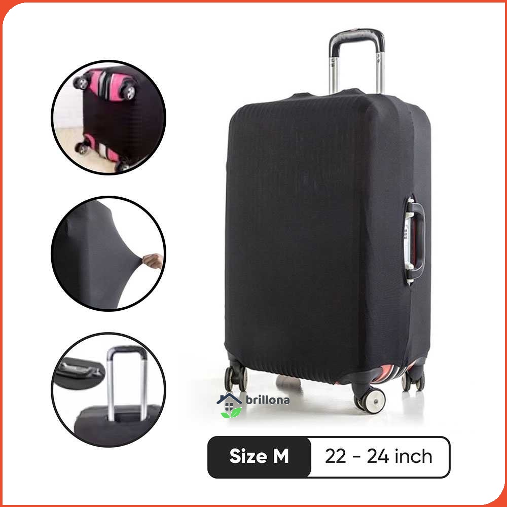 HMUNII Cover Koper Elastis Polos Suitcase Cover - ZY005