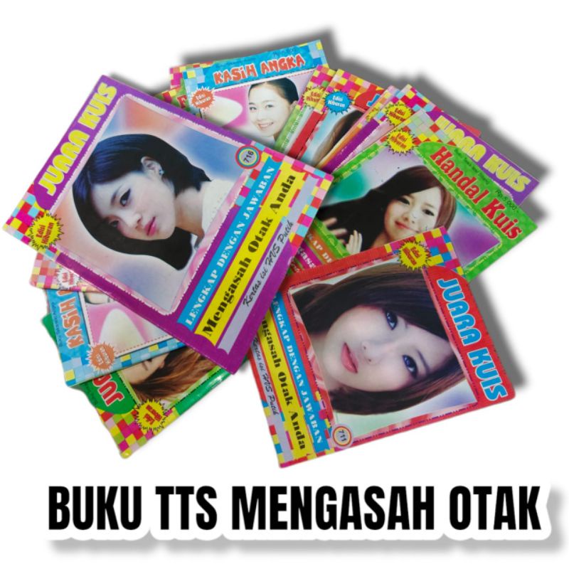 Teka-teki Silang / TTS Angka dan huruf untuk mengasah otak.