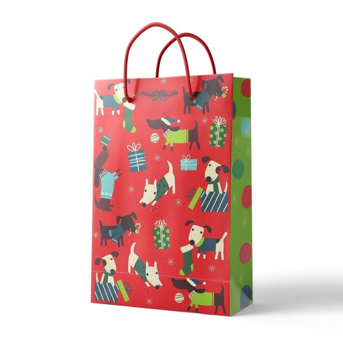 

⭐BISA COD⭐ Capricorn Design Paper Bag Natal / Christmas SBCB 046