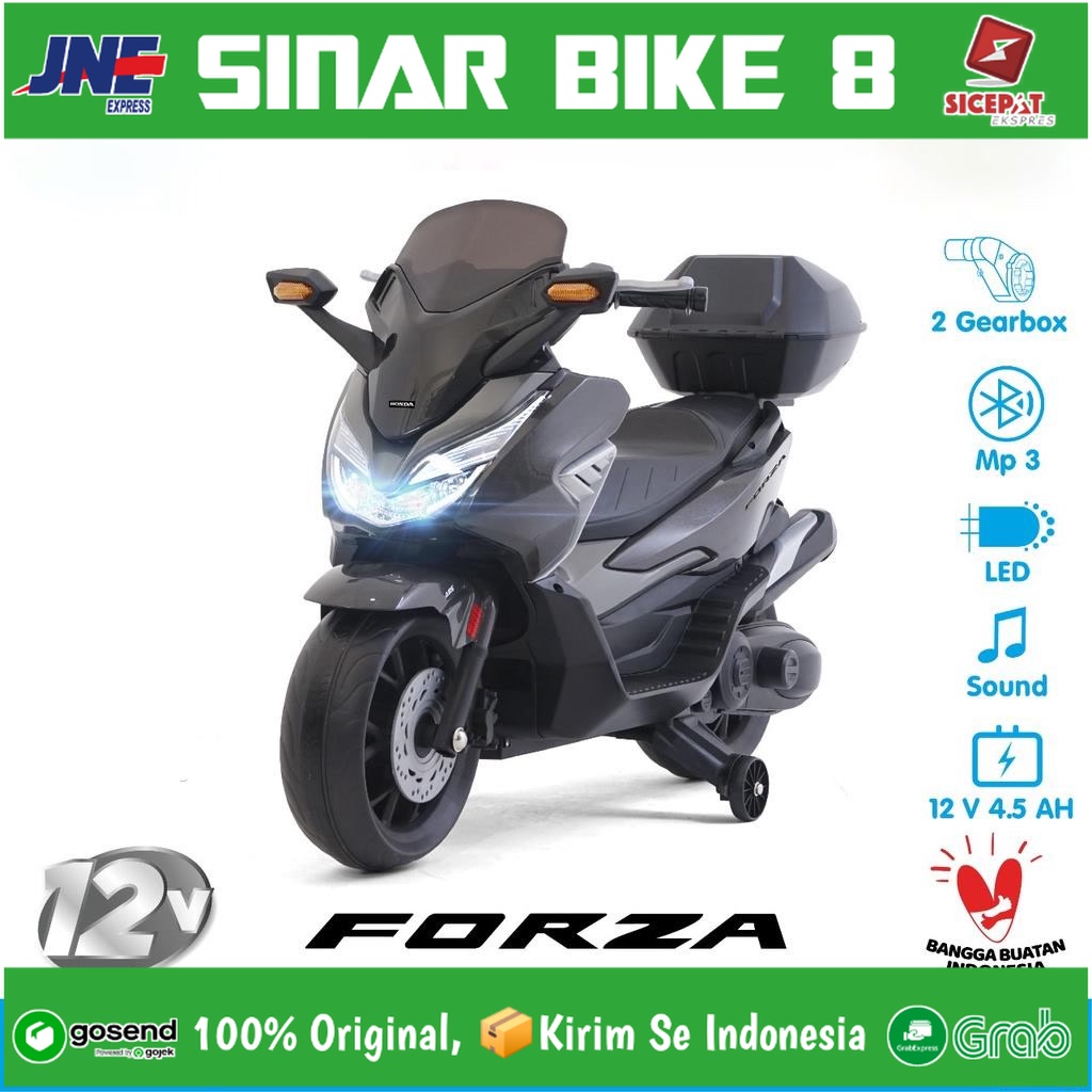 Motoran Aki Volta 5055 Honda Forza By SHP Toys - 12 Volt