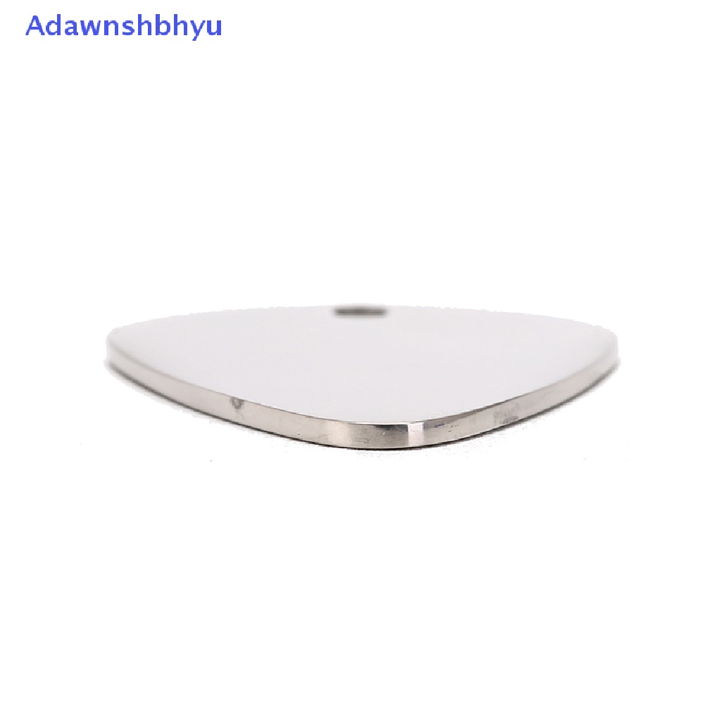 Adhyu Guitar Pick Silver Necklace Kalung Gitar Neck Picks Pick Gitar Dengan Rantai ID