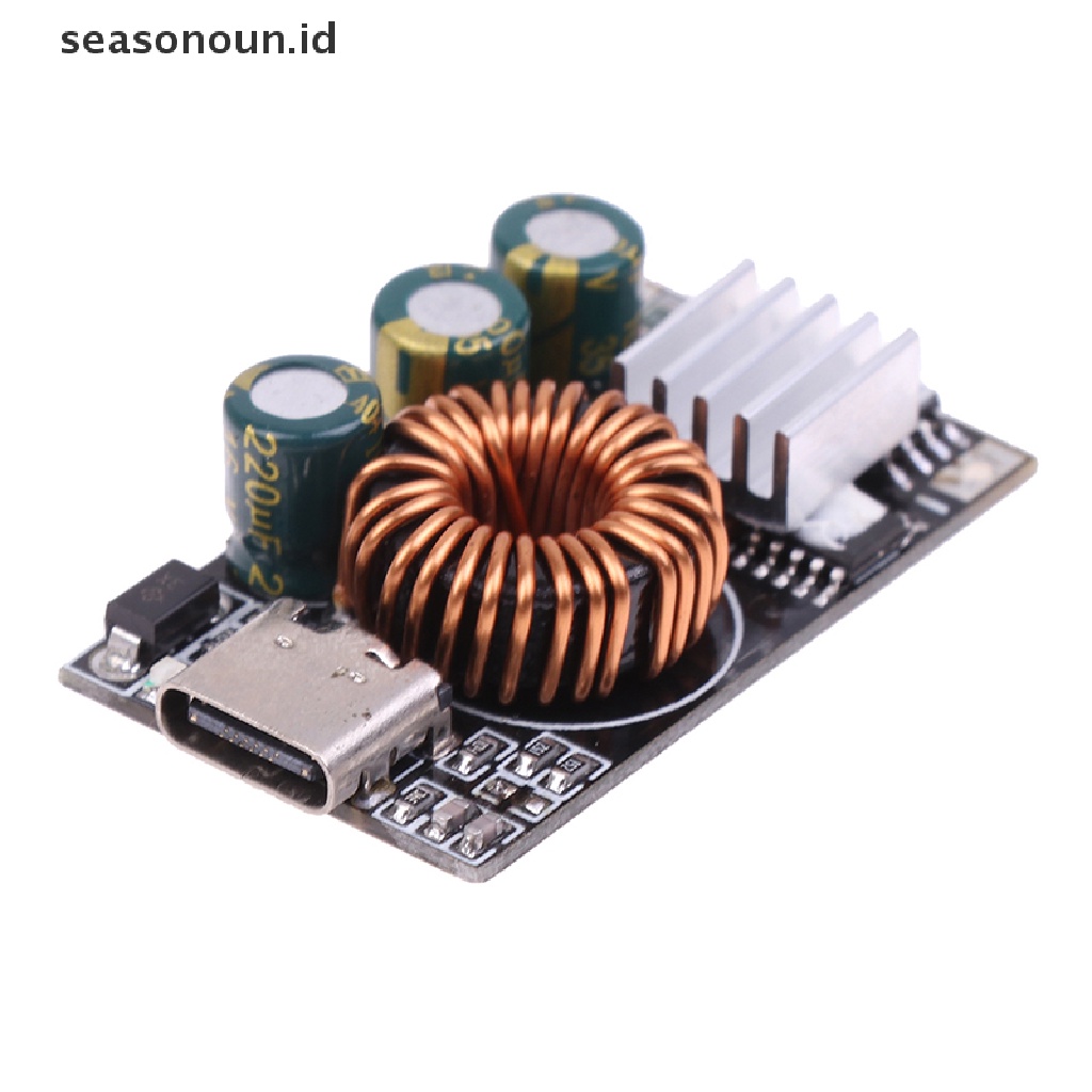 Seasonoun QC3.0 USB Type-C Handphone Quick Charge Adapter Step Down Buck Boost Module.