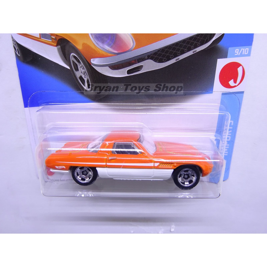 Hot Wheels 1968 Mazda Cosmo Sport Orange Putih