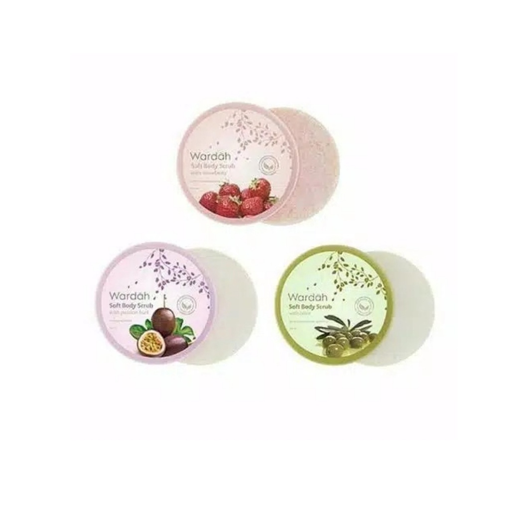 WARDAH Soft Body Scrub with - 150ml - Amaze_Kosmetik