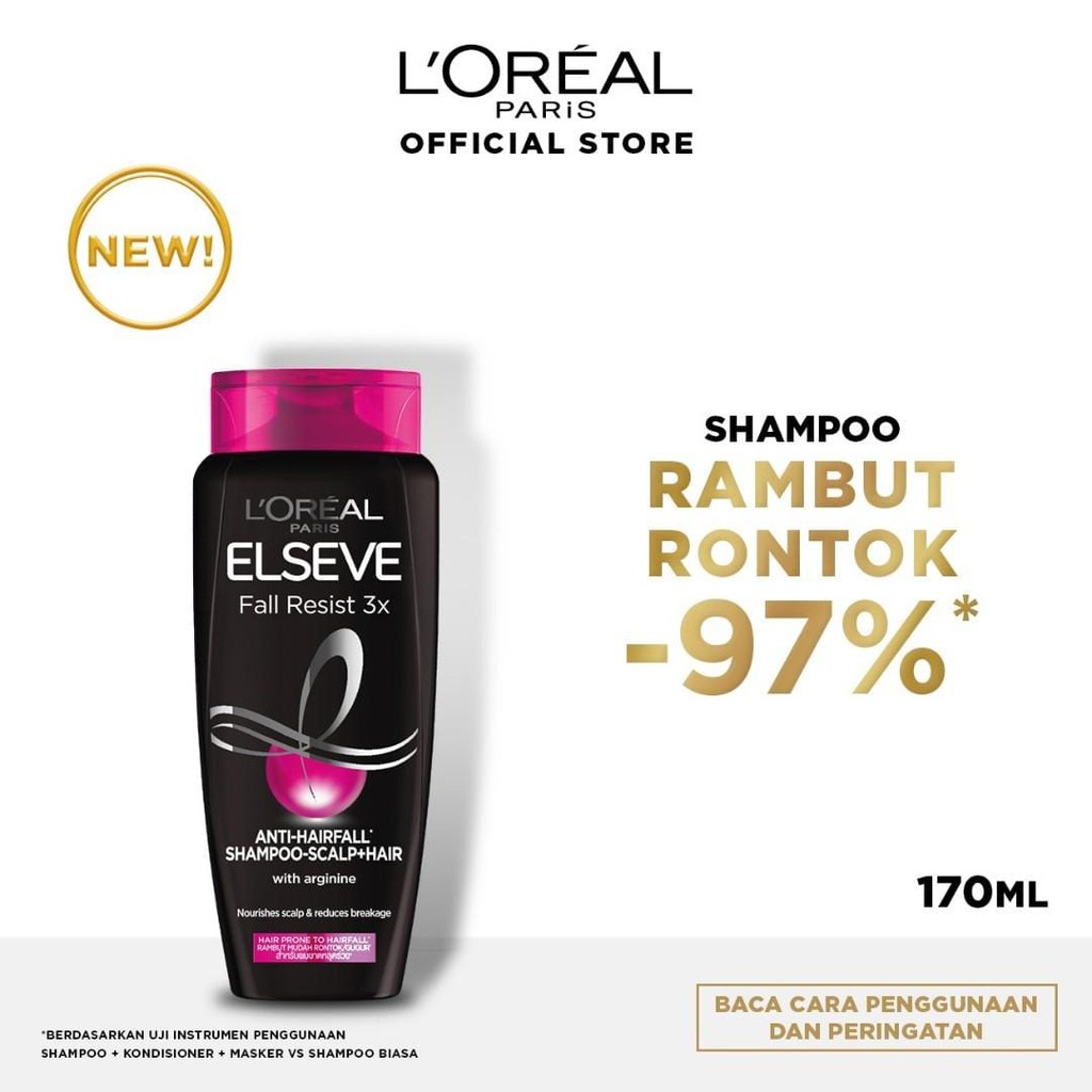 L'OREAL ELSEVE SHAMPOO |CONDITIONER  170ML