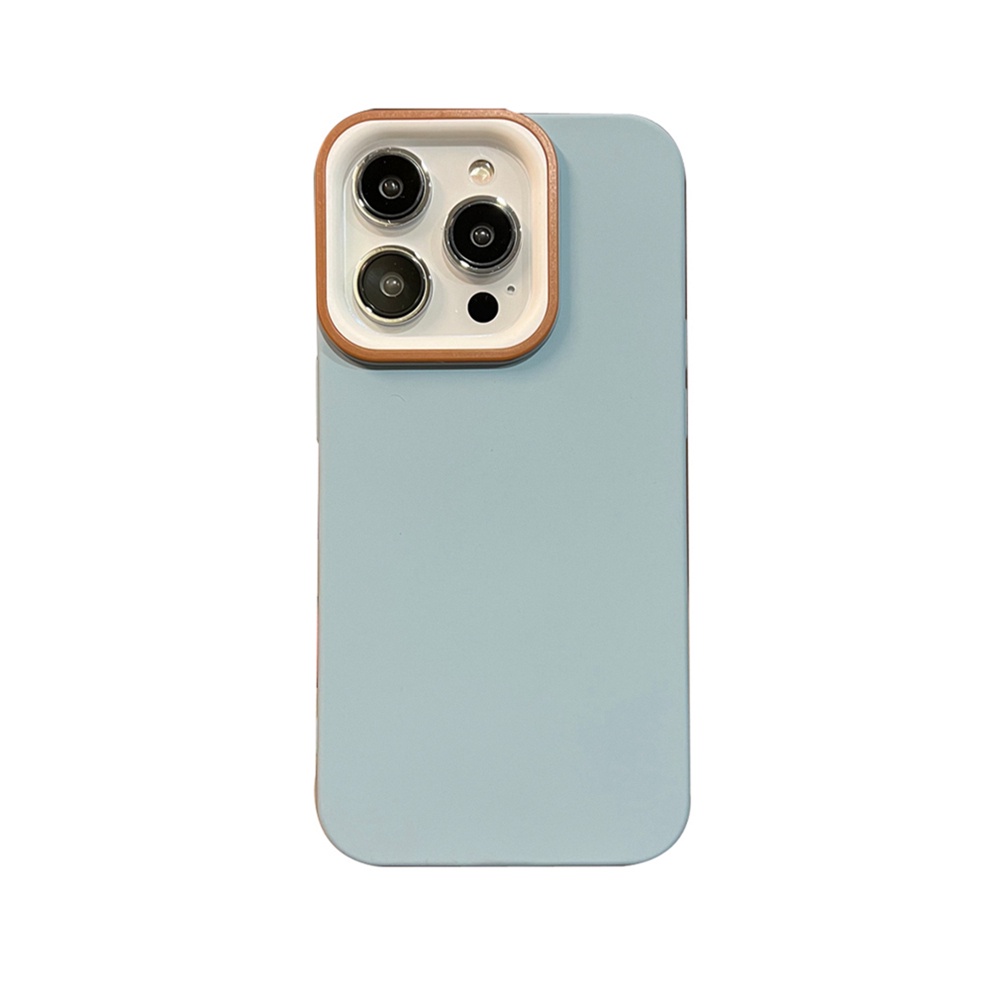 Casing Ponsel Silikon Cair Untuk Iphone14Plus13 12 11 14 Pro MAX XR XS MAX Pelindung Lensa Lembut Shockproof Back Cover Casing iPhone