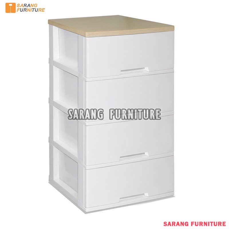 Rovega Magnum Lemari Plastik Premium 5 Susun CMG 530 Laci Termurah