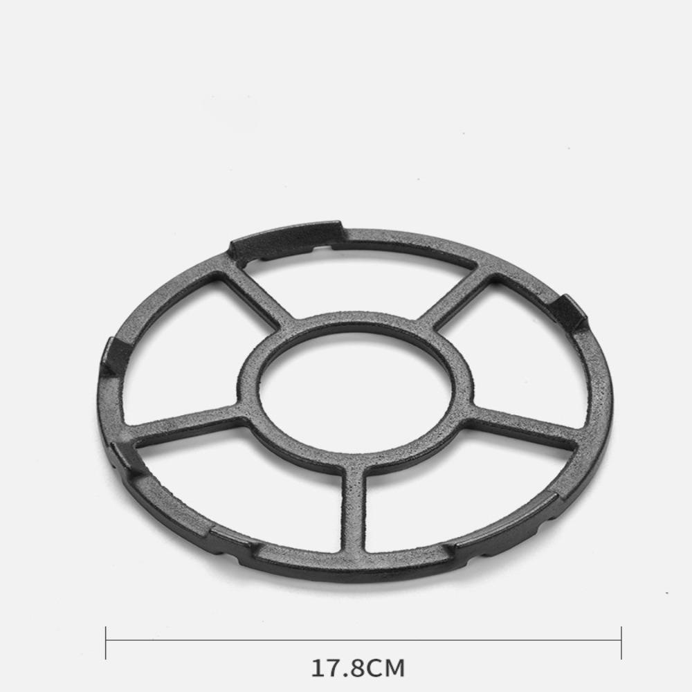 Solighter Cast Iron Untuk Kompor Gas Stove Cooktop Range Stand Stove Rack Pan Holder