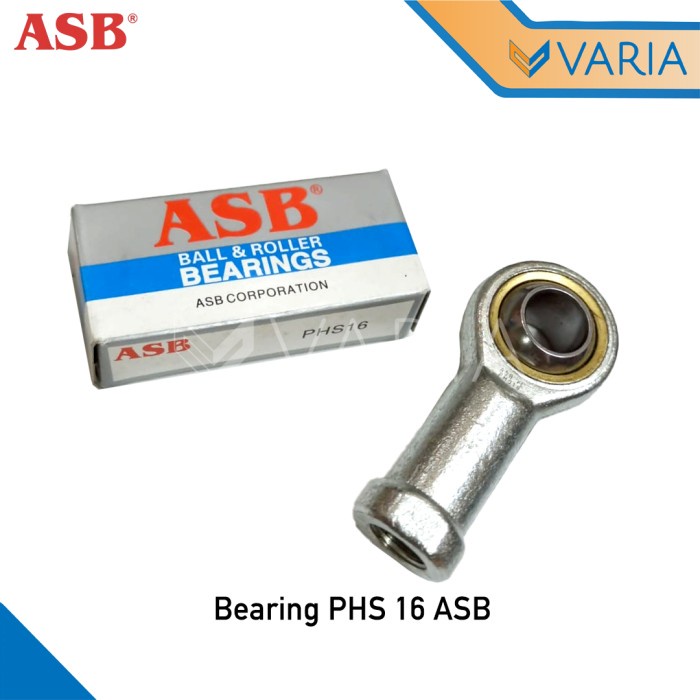 Bearing PHS 16 ASB Diameter As 16 mm Laher Rod Ends Drat Kanan