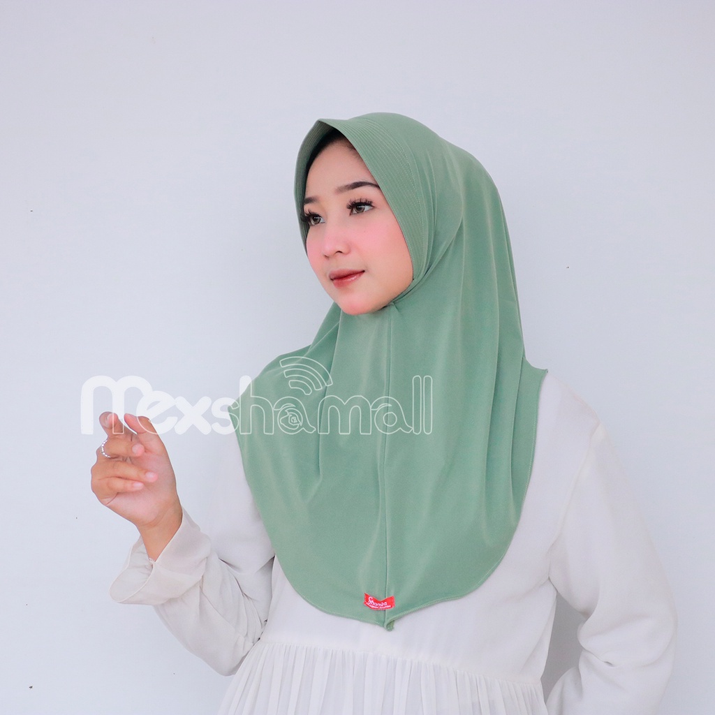 Jilbab Bergo Ameena Jersey Premium I Jilbab Jersey Premium Size M By Shamira