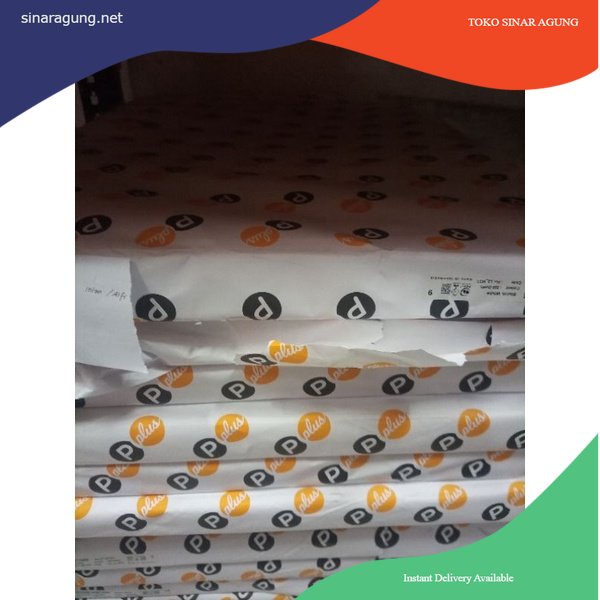 

KERTAS HVS PAPERPLUS 80g 65X100 isi 500lembar/free ongkos potong sesuai permintaan ukuran custom