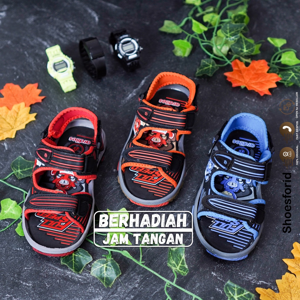 1212 SFH SANDAL ANAK LAKI LAKI GUNUNG ARDILE MANIAC// ORGANIC