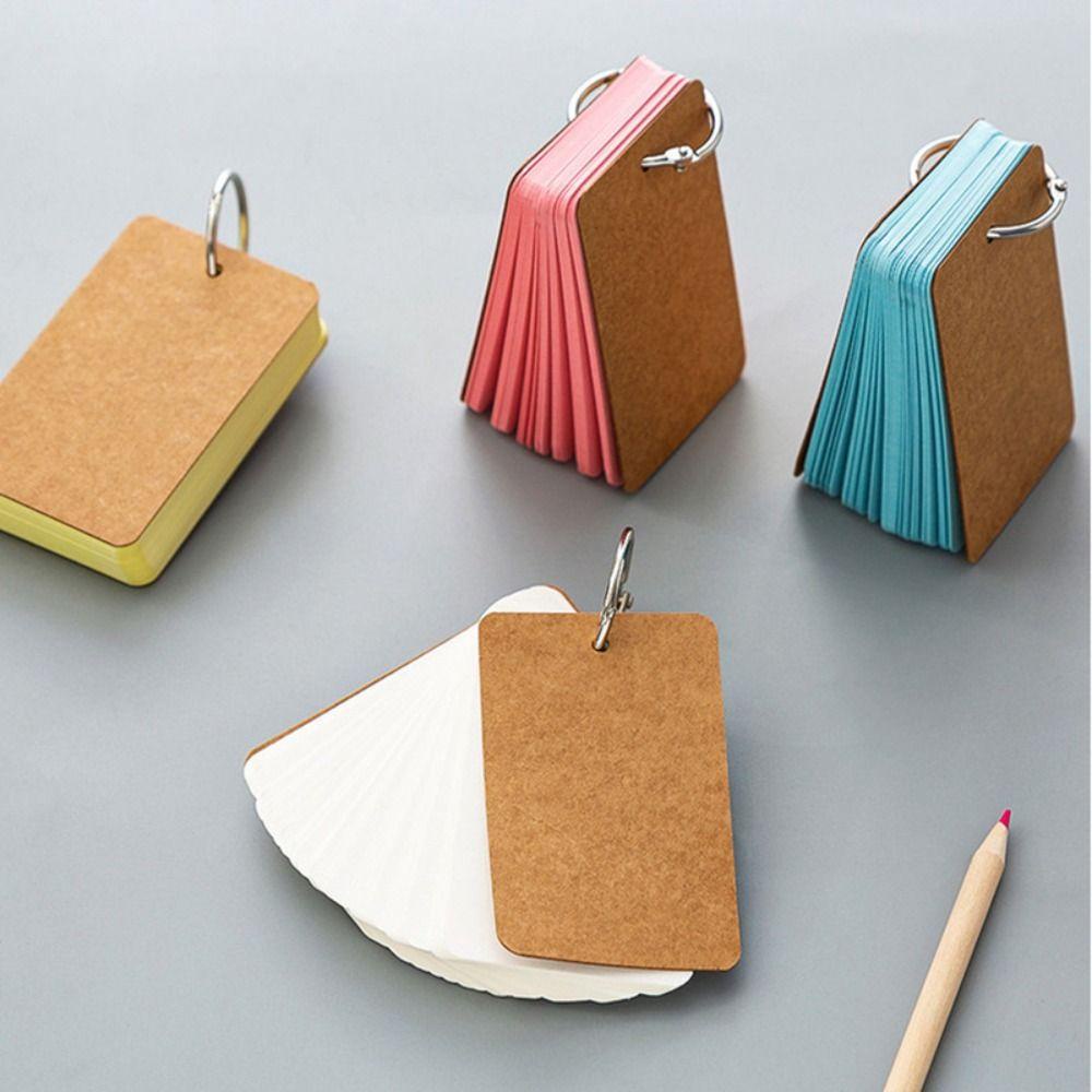 Memo Pad Nanas Hard Cover Warna-Warni Dengan Ring Metal Mini Notebook