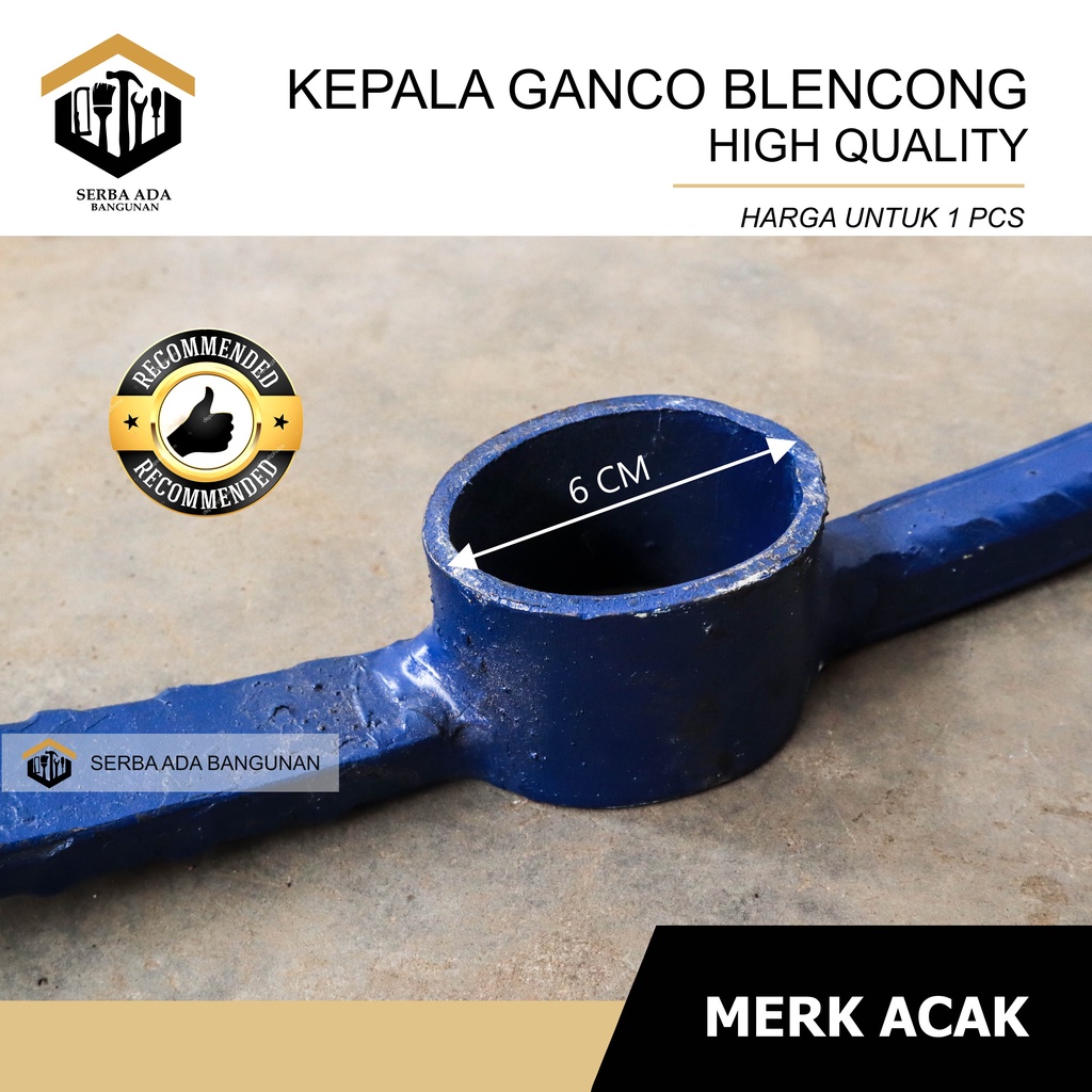 Blencong - Ganco - Gancu - Belencong pacul cangkul ganco tanah per baja asli / ganco per tajam dan kuat