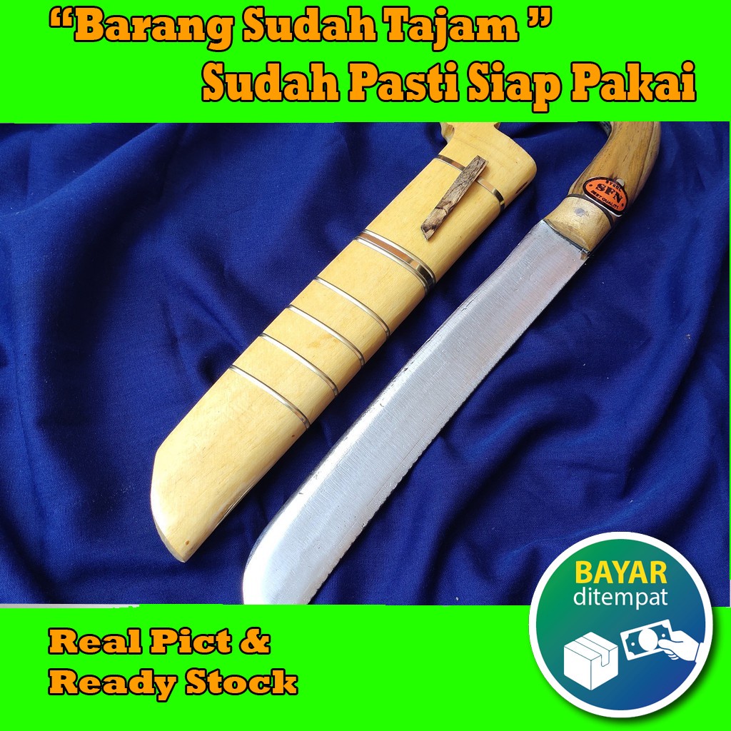 Golok sfn mini Murah Golok khas cibatu bahan baja per