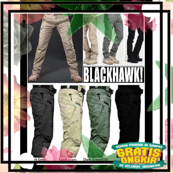 GM Celana Tactical Blackhawk Panjang COD / slim slevedge