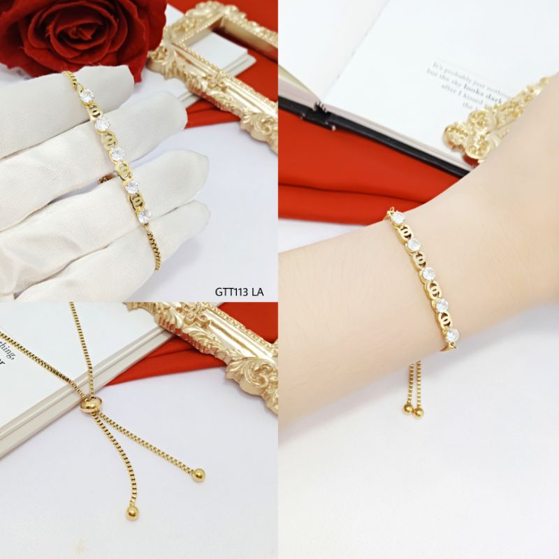 Gelang Serut Titanium Wanita GTT101-103-113 LA