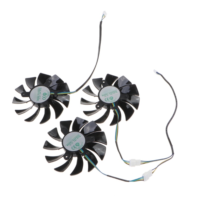 Bt 87mm 4Pin Cooling Fan GA92S2U 0.46A 12V GPU Fan Untuk ZOTAC RTX3090 3080 3070 3060ti X-GAMING OC Graphics Fan Replaceme