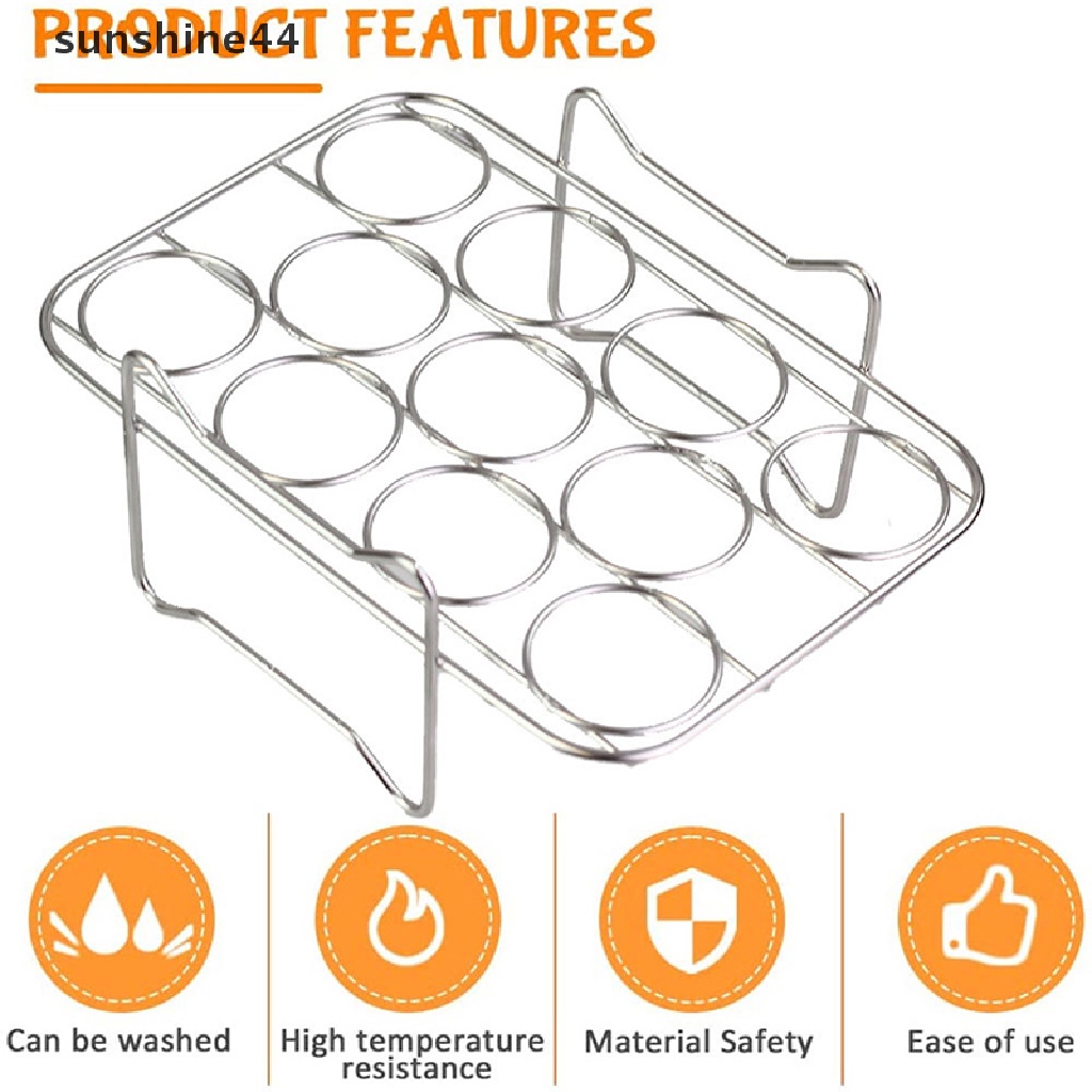 Sunshine 1Pc Air Fryer Rack For Dz201/Dz401 Steam Rack Stainless Steel Grill Holder ID