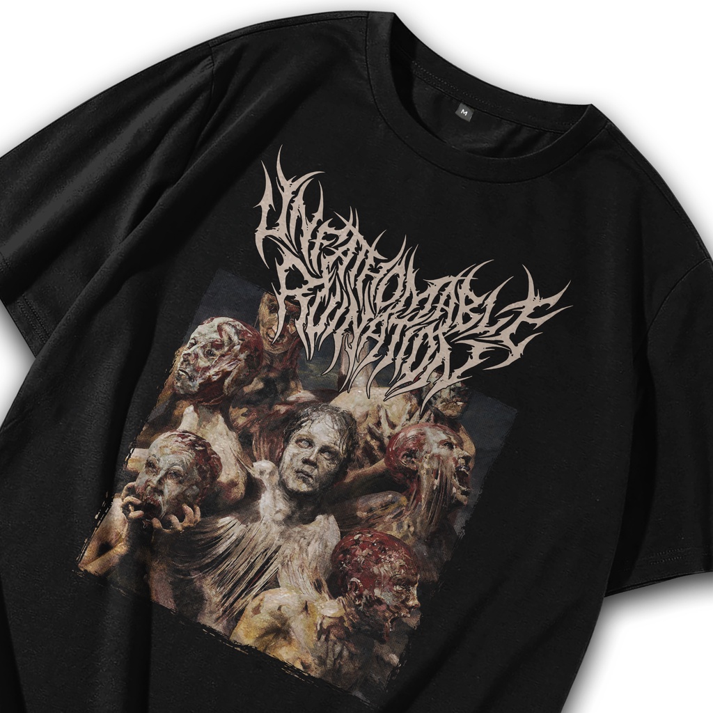 Kaos Band Metal Unfathomable Ruination - Finitu / Kaos Band Vintage / Kaos Musik / Tshirt Band / T s