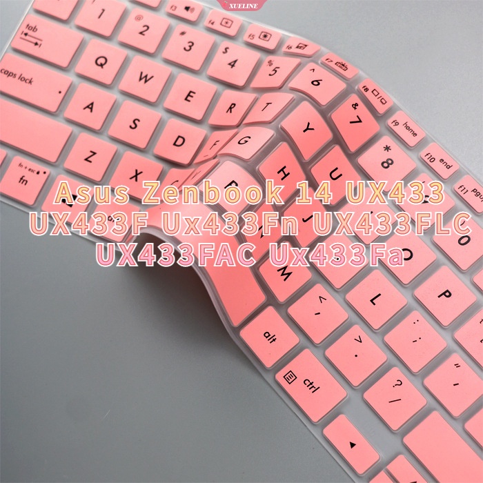 Cover Keyboard Untuk ASUS ZenBook 14ux433flc UX433FN UX434 UX434F UX392FN Essential Silikon Laptop NoteBook PC Pelindung Kulit Case Aksesori Tpu14Zxl]