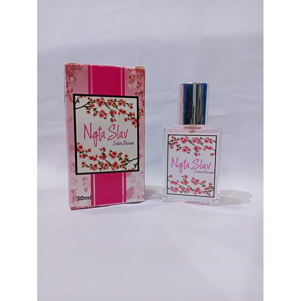 Parfum Nagita Slavina Eau De Parfume 30 ml dan 50 ml Aroma Sakura Blosoom / Parfum Ngta Slav Pengharum Wanita Tahan Lama / Body Spray EDT Minyak Wangi Semprot Parfume 30ML 60ML Eau de Toilette Fragrance